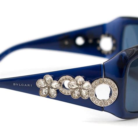 bvlgari frames with swarovski crystals